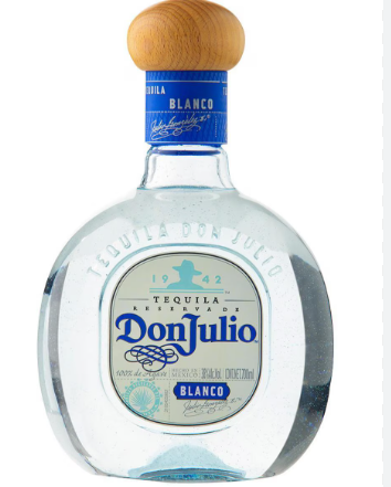 Tequilas ( Don Julio Blanco )